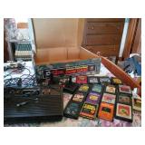 Atari 2600 Console with Games
