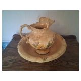 Ceramic Pitcher and Basin Set