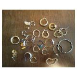 Hoop and Drop Earrings