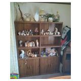 71-Inch Wooden Bookshelves
