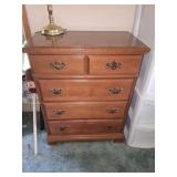 Wooden Chest of Drawers, four Drawers