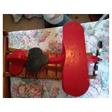 Wooden Airplane Rocking Toy