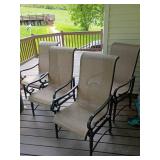 Four Outdoor Patio Chairs