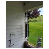 Rooster-Themed Metal Wind Chime