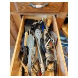 Drawer of Assorted Kitchen Utensils