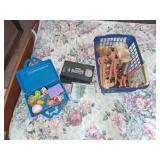 Toys and VHS Lot