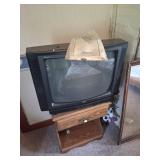 Zenith CRT TV with Stand