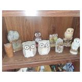 Decorative Owl Figurines