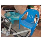 Little Tikes Wheelbarrow and Chair