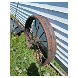 Rustic Iron Wagon Wheel