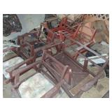 Red and Dark Red Furniture Set