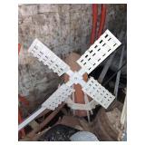 Wooden Windmill With Potential Damage