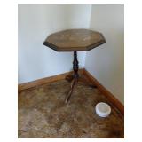 Octagonal Tilt-Top Side Table