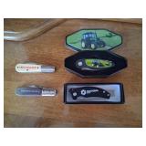 Four Folding Knives