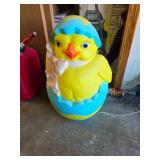 Illuminated Chick in Egg Decor