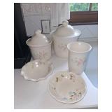 Pfaltzgraff Floral Ceramic Set