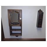 Wooden Wall-Mounted Cabinets Set