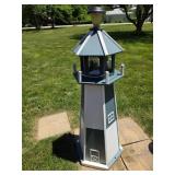 4ft Plastic Resin Lighthouse Decor