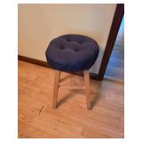 Wooden Stool with Cushion