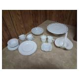 Milk Glass and White Glass
