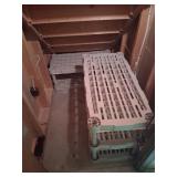 Plastic Shelving Unit in Two Pieces