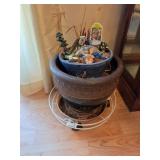 Layered Planters With Fairy Garden