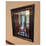 Framed Wall Mirror, 22x28in