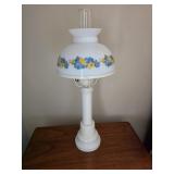25-Inch Floral Lamps