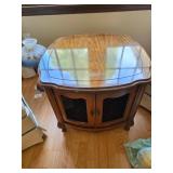 Wooden Cabinet with Mesh Front