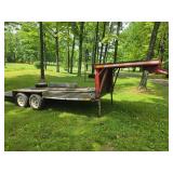 14ft Gooseneck Trailer with Title
