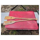 Caviness Feather Brand Paddles