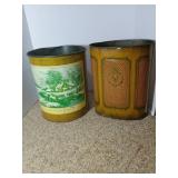 Decorative Tin Canisters