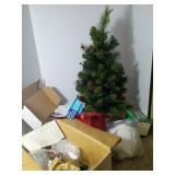 Decorative Artificial Tree Lot With Accessories