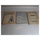 1950s Yearbook Lot, 3 Pieces