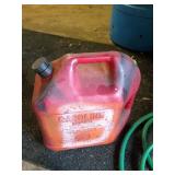 Red Gasoline Container