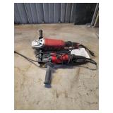 Two Corded Angle Grinders