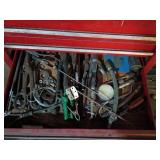 Assortment of Hand Tools- in grey bucket