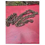 12-Foot Metal Chain with Hooks