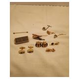 Tie Clip and Cufflink Collection