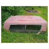 Red Truck Topper with Windows
