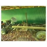 Truck Frame with Wheels and Axles