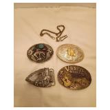 Belt Buckles and Chain