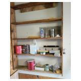 Contents of Shelves with Hardware