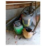 Three Garden Sprayers
