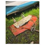 Rotary Lawn Mower Deck Attachment