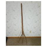 Wooden Handcrafted Fork, 57"