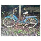 Vintage Ross Blue Bicycle