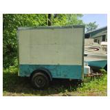 Dual-Propane Small Enclosed Trailer