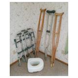Mobility Aids and Toilet Seat Riser