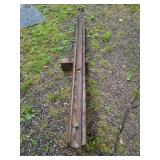 Steel Railroad Track Section